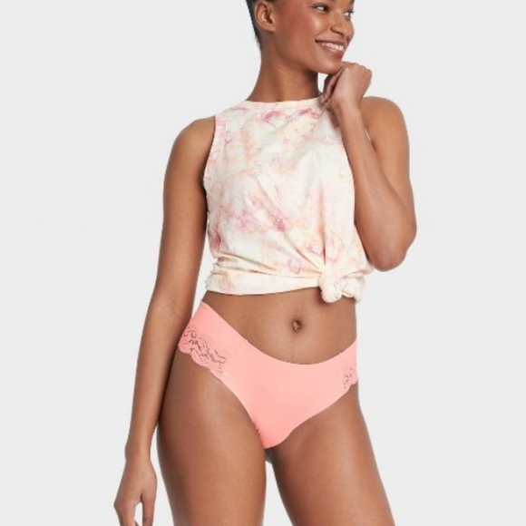 NWT Auden Laser Cut Cheeky Panties - Picture 1 of 8